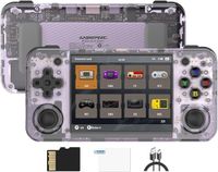 ANBERNIC RG35XX H Retro draagbare gameconsole, 3300mAh batterij, 64G kaart, 5000+ spelletjes.
