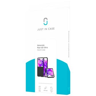 Just in Case PC Back Cover Zwart Motorola Razr 60 Ultra