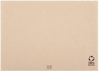 Merkloos BIO Placemats gerecycled papier bruin 500 stuks
