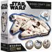 Trefl 160 Wooden Shaped Puzzles, Millennium Falcon, Lucasfilm Star Wars FSC Mix 70%