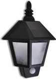 vidaXL Solar Muurlamp met bewegingssensor