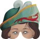 DJECO DD02070 fantasie- & speelgoedmasker Meerkleurig Karton