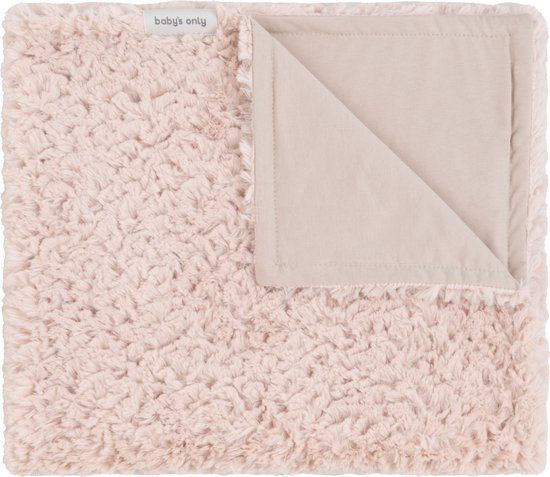 Baby's Only Ledikantdeken Snow - Oud Roze - 100x135 cm