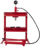 Merkloos / Sans marque Soer BV Werkplaatspers 12 ton hydraulisch tafelmodel Metaal Rood 51 cm