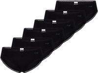 sloggi Dames hipster slip 6 pack GO Crush zwart