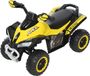 Homcom Voiture coulissante pour enfants - Plastique - Jaune