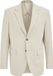 WE Fashion Heren slim fit blazer van twill met stretch