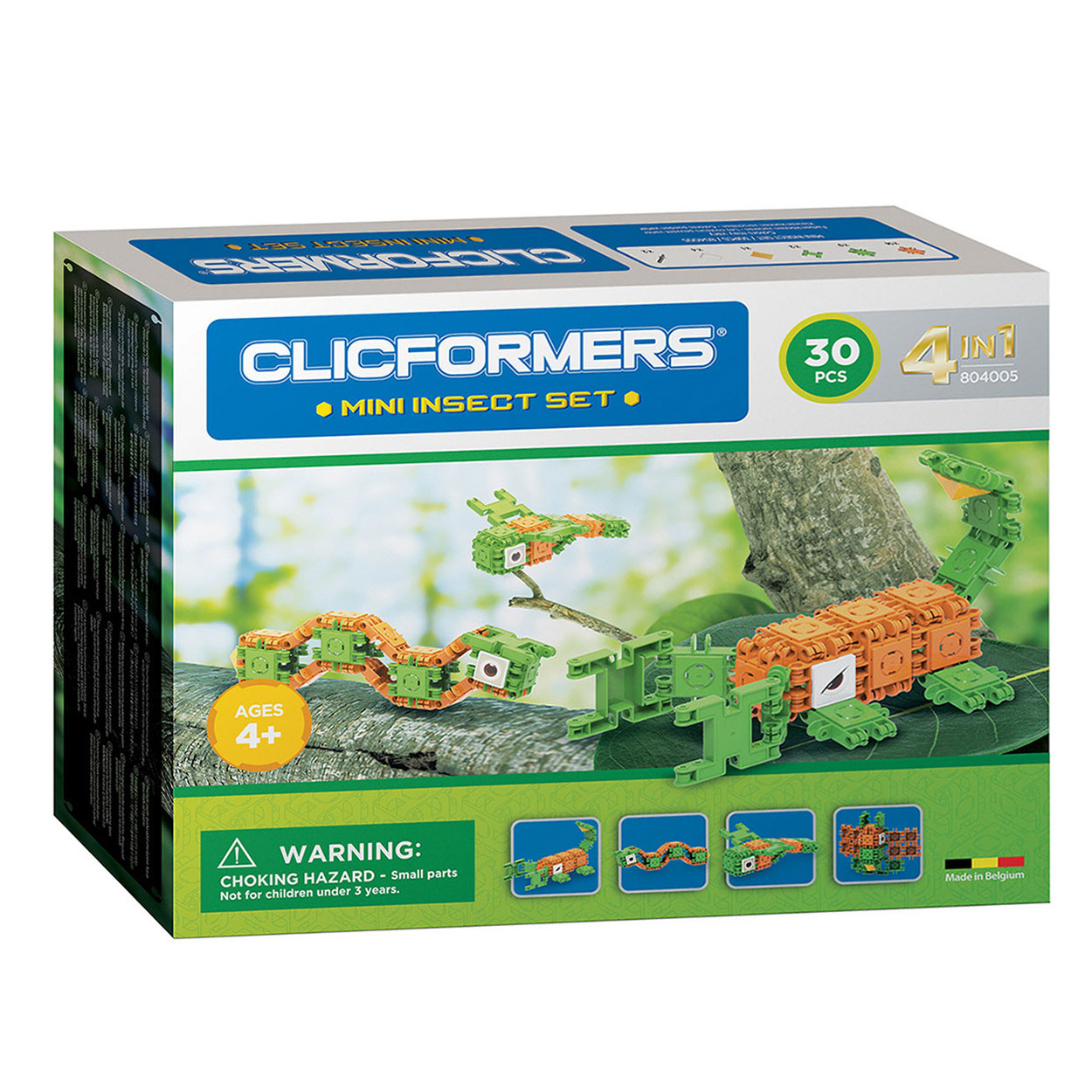 Clicformers Mini-insectenset 30-delig