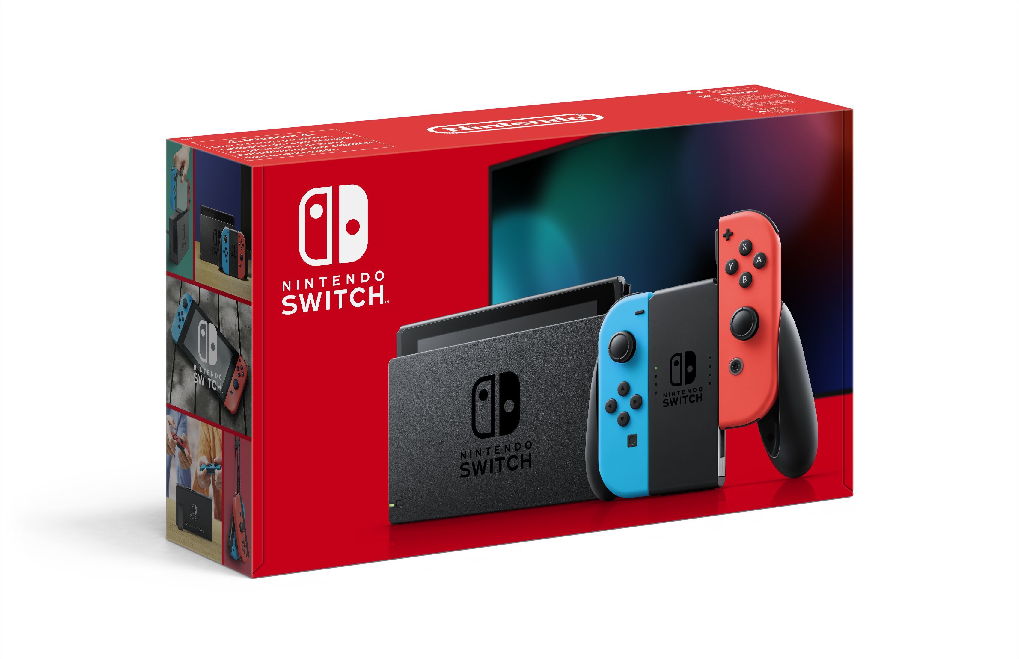 Nintendo Switch draagbare game console 15,8 cm (6.2") 32 GB Touchscreen Wifi Blauw, Grijs, Rood