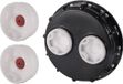 Famanu IBC tankdeksel 163 mm met ventilatieopening reservekap zwart