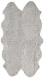 Sheepskin House Vierdubbele Nieuw-Zeelandse Schapenvacht - Curly Kortharig - 170x110 cm - Gris