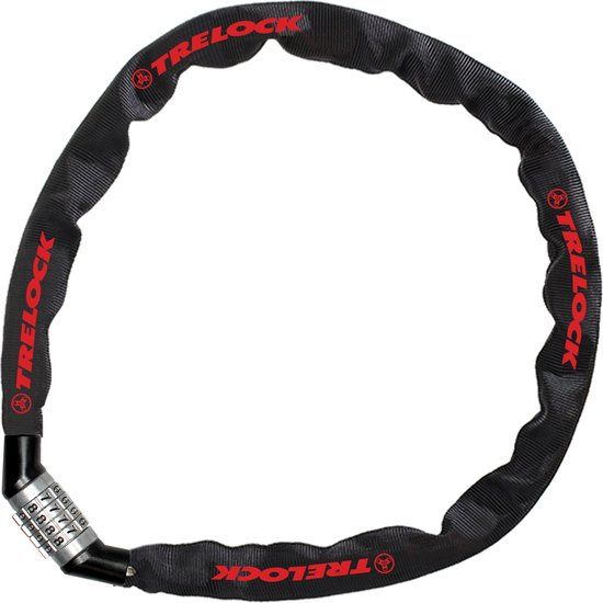 TRELOCK Kettingslot BC 115/60/4 CODE - Zwart - ART1 - 60 cm
