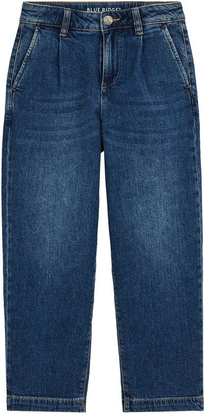 WE Fashion Jongens loose fit jeans - Dark blue