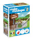Mako moulages Knutselset voor gieten en schilderen van gips, 1 veulen, gemaakt in Frankrijk, eenheidsetui, voor kinderen vanaf 5 jaar, 39110, 39110, meerkleurig