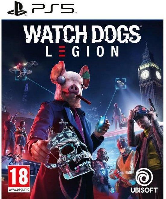 Ubisoft Watch Dogs Legion Standard Edition PlayStation 5 Blu-ray