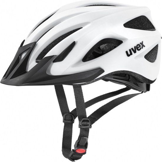 UVEX viva 3 - Fietshelm - Unisex Volwassene - white mat - 52-57 cm