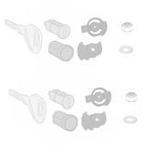 Kit SECURITY LOCK Kit vereniging sleutel X 2 koffer KSL102