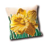 Thea Gouverneur Narcissus Cushion Cross Stitch Kit - 23.4004