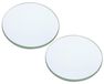 Lentille biconvexe, 100 mm de distance focale, 2 pièces, 50 mm, verre