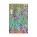 Paperblanks Kalender 12 maanden Flexi 2025, Iris van Gogh, horizontaal - Maxi (210 x 135 mm), Italiaans