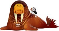 EUGY 3D Puzzel - Walrus - Zeedieren - Duurzaam - Verzamel Ze Allemaal - 6 Jaar