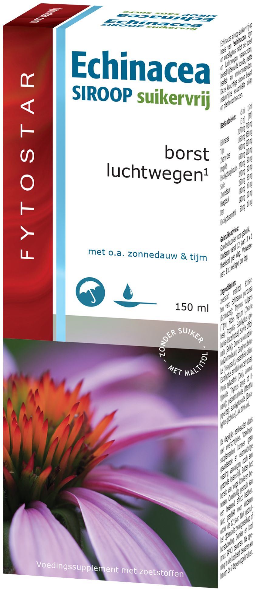 Fytostar Echinacea Siroop Suikervrij