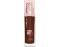 Maybelline New York Lifter Plump & Glow Foundation, All Day Wear, 385