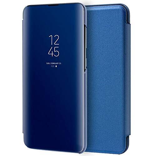 COOL SMARTPHONES & TABLETS ACCESSORIES Cool Flip Cover voor Xiaomi Mi Note 10 / Mi Note 10 Pro Clear View blauw