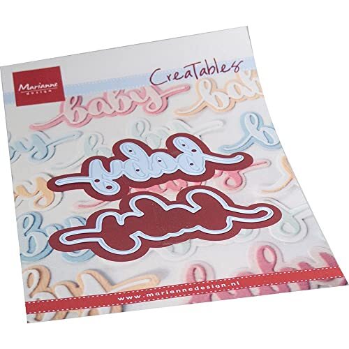 Marianne Design Creatables, Baby, voor papieren knutselprojecten, lichtblauw, one size