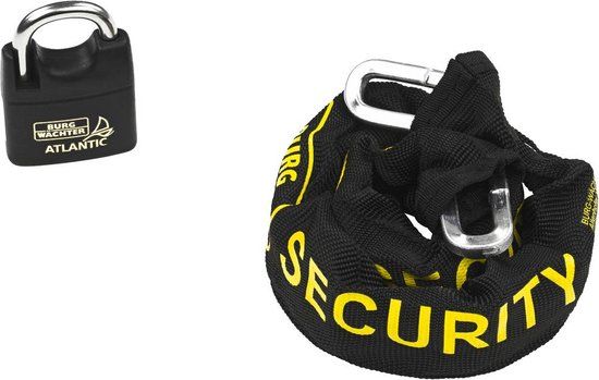 BURG WÄCHTER SKM 6/60/NI40 Kettingslot - Zwart - 60cm