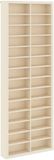 vidaXL Wanddisplaykast - Beige - Hout - 21 x 4,5 x 59 cm