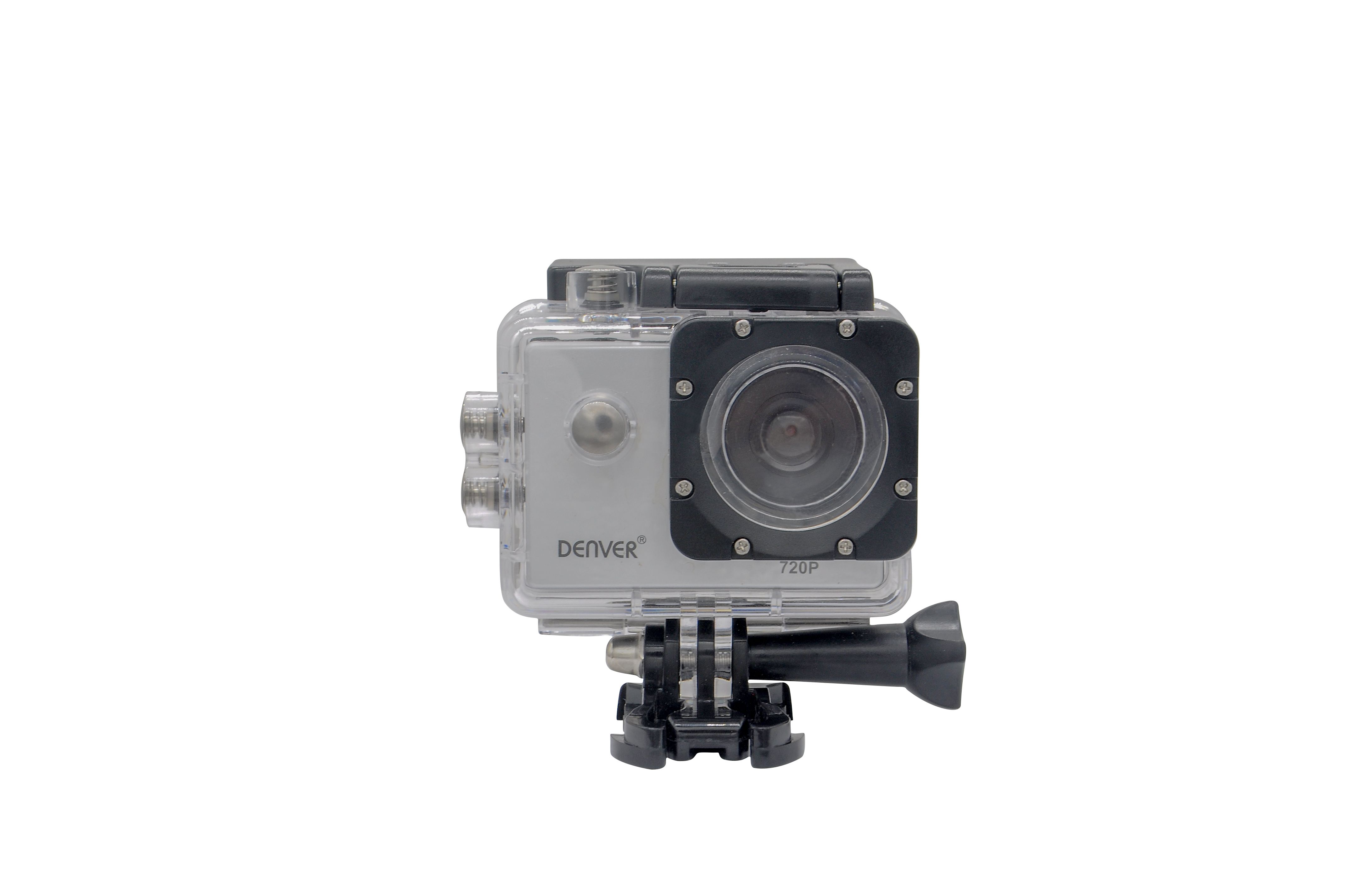 Denver ACT-320 Action Camera - HD - Waterproof - Silver