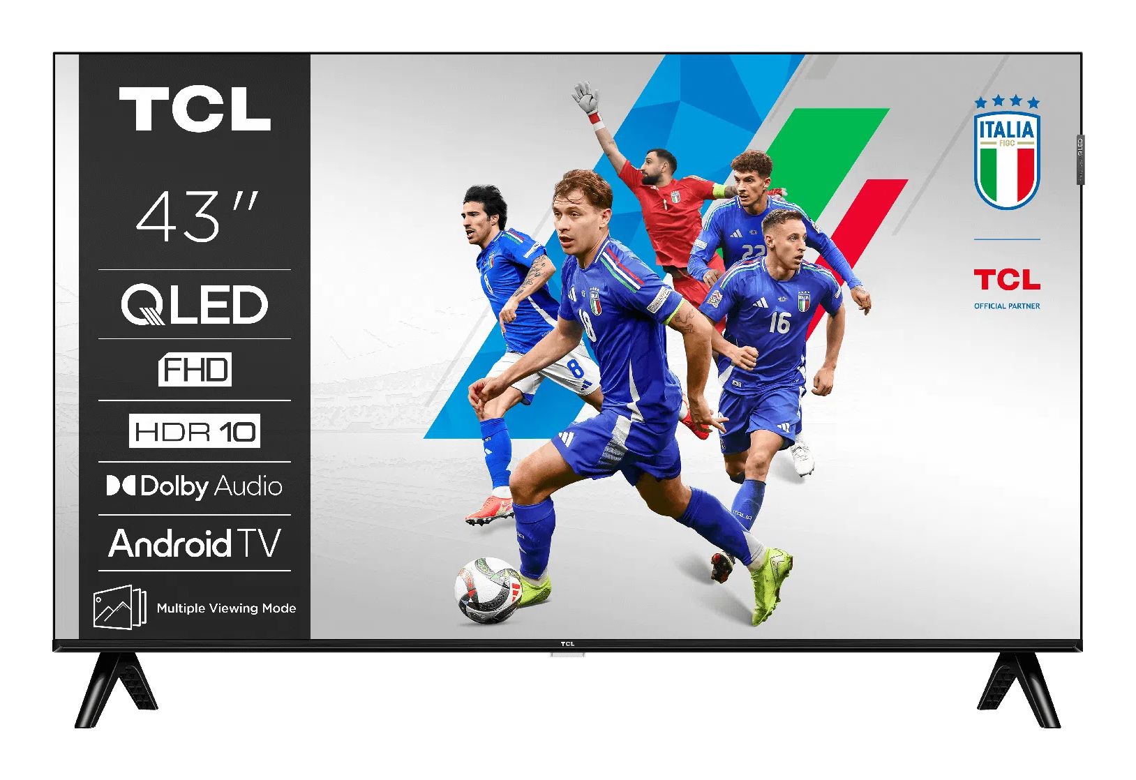 TCL 43V5C / QLED screen / 43 inches / 2025