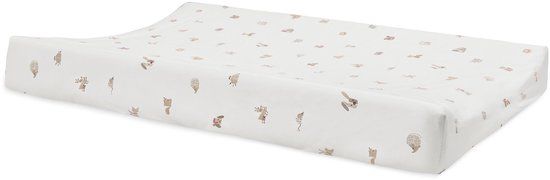 Jollein Aankleedkussenhoes Jersey Animal Friends 50x70cm