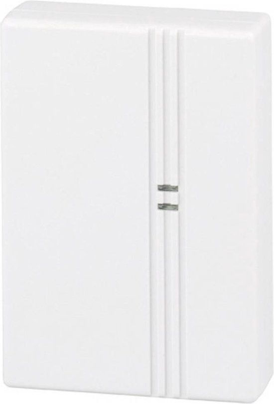 Heidemann Draadloze deurbel Zender 70372 - Wit