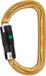 Petzl Am'D Ball-Lock Karabijnhaak Aluminium Goud