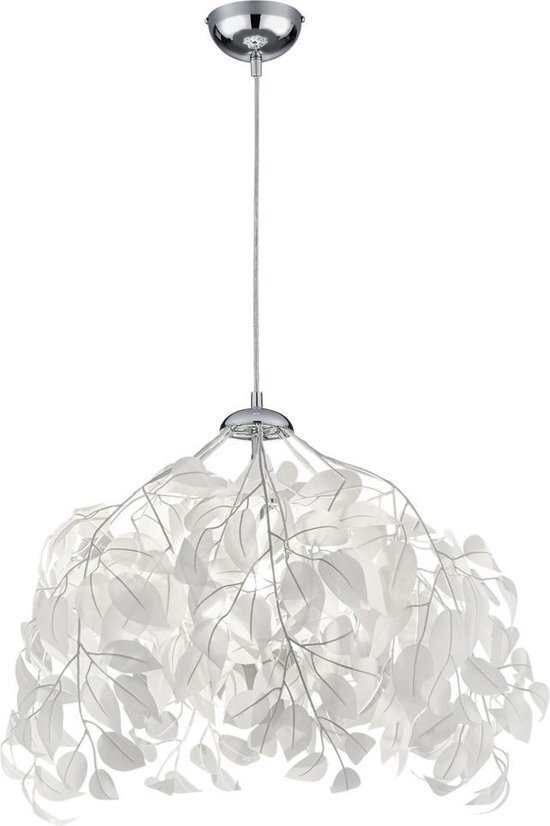 LT-Luce Reality Leuchten LEAVY - Hanglamp - Wit met Chroom