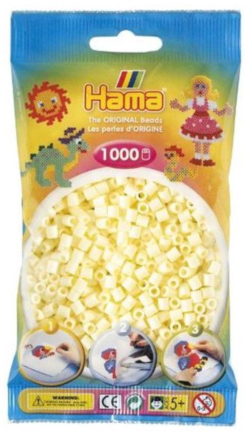 Hama Strijkkralen 1000 Stuks Ivoor