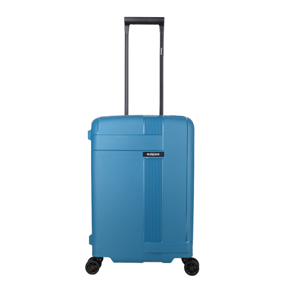 Decent Transit - Handbagage Koffer - 55 cm - lichtblauw
