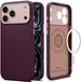 Spigen Nano Pop MagFit Hoesje Geschikt voor Apple iPhone 18 Pro Max / 17 Pro Max - Back Cover Compatibel met MagSafe / Qi2 - Bordeaux