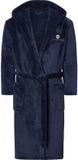 Jan Vanderstorm heren Fleece Badjas - Donkerblauw - Maat M