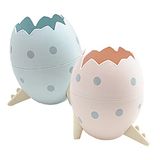 BEEK Table Trash Dinosaur Egg Tray Washbasin Cosmetic Waste Paper Bin Desktop Desk Mini Opbergdoos 2 Stuks