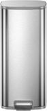EKO Stella X pedaalemmer 30 liter - Stainless steel Plastic - mat RVS - Prullenbak