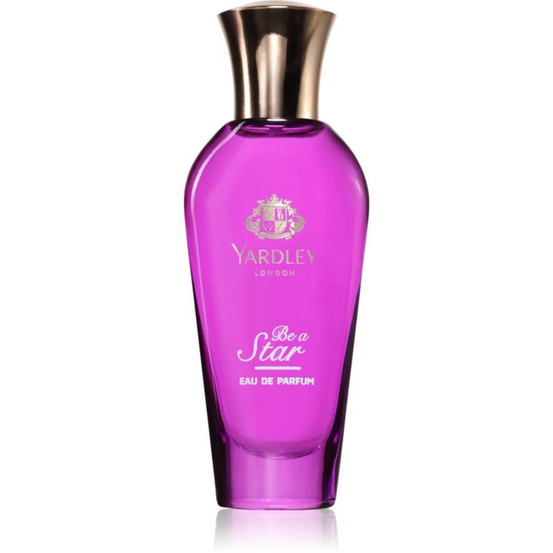 YARDLEY LONDON Be A Star Eau de Parfum voor dames, elegante en vrouwelijke bloemengeur, langdurig, veganistisch en dierproefvrij, 30 ml