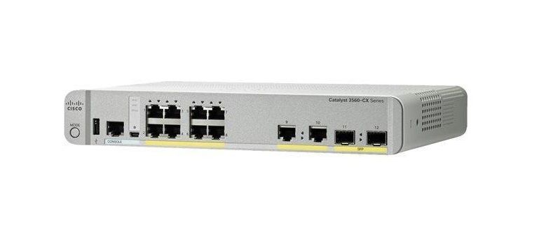 Cisco Catalyst WS-C3560CX-8TC-S - Netwerk switch - Wit