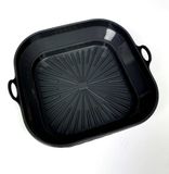 Patisse - Siliconen Airfryer Mand XL & XXL 21 cm Zwart