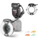 Neewer flash annulaire macro RF1-S compatible avec Sony appareil photo