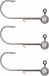 Savage Gear Micro Jigkopf - Haakmaat 2 - 1g - Zilver