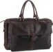Spikes & Sparrow Leren Weekendtas en Laptoptas Jayce Donkerbruin