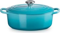 Le Creuset Ovale Braadpan 29cm 4,7L Caribbean Blue